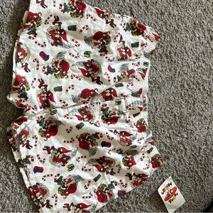 Vintage 1998 Looney Tunes Tazmania Christmas Boxers Size XL